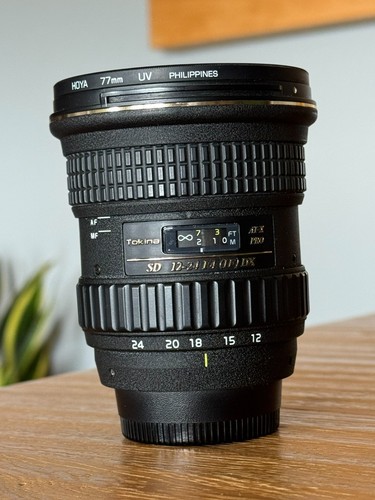 Tokina pro 24mm - 12-24mm, f4